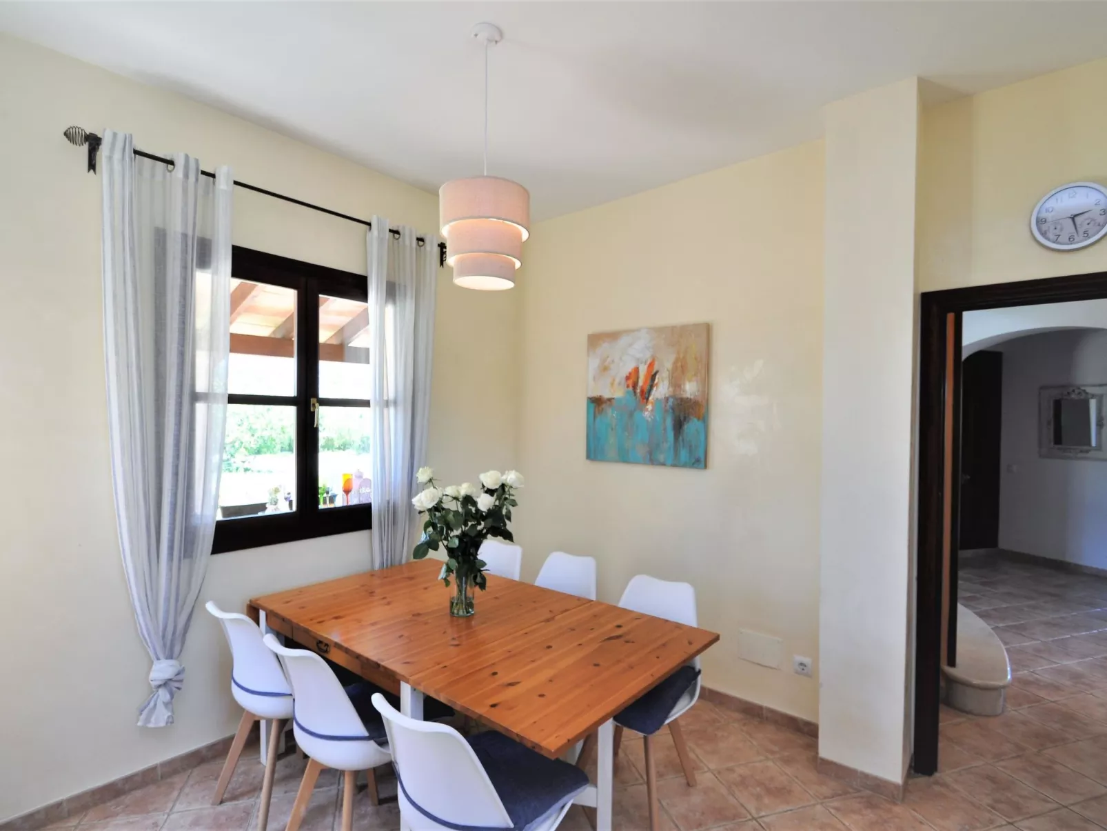Villa SON RUBI en Selva (Serra de Tramuntana) con barbacoa y piscina privada- V - Draußen