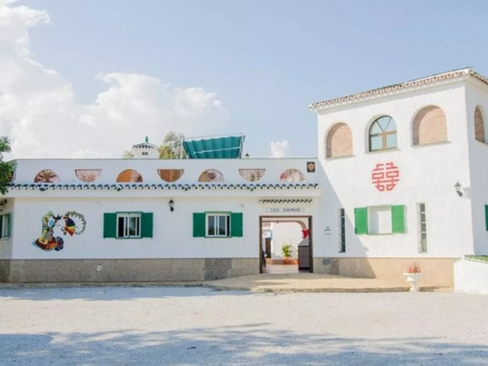 "Almería" mit Gemeinschaftspool in einem andalusischen "Cortijo" in Chilches - Draußen