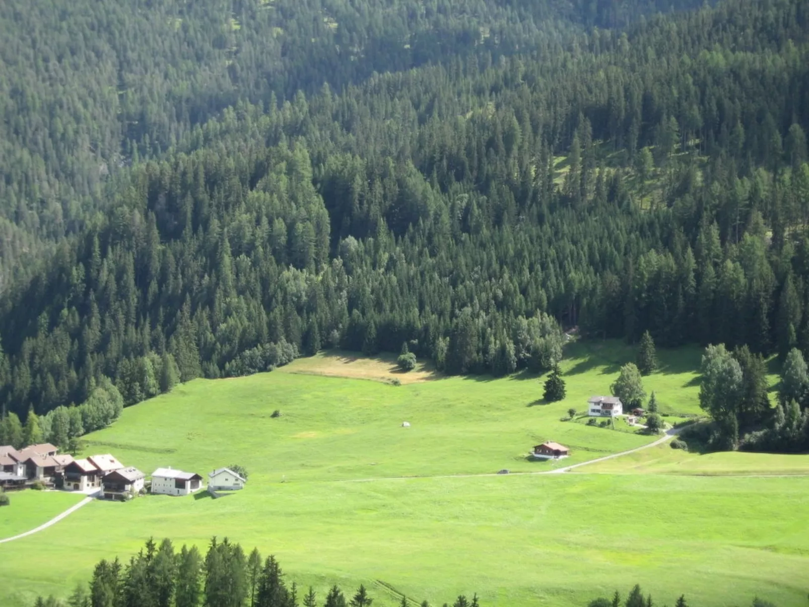 Forsthaus Falkenstein, (Tarasp). - Draußen