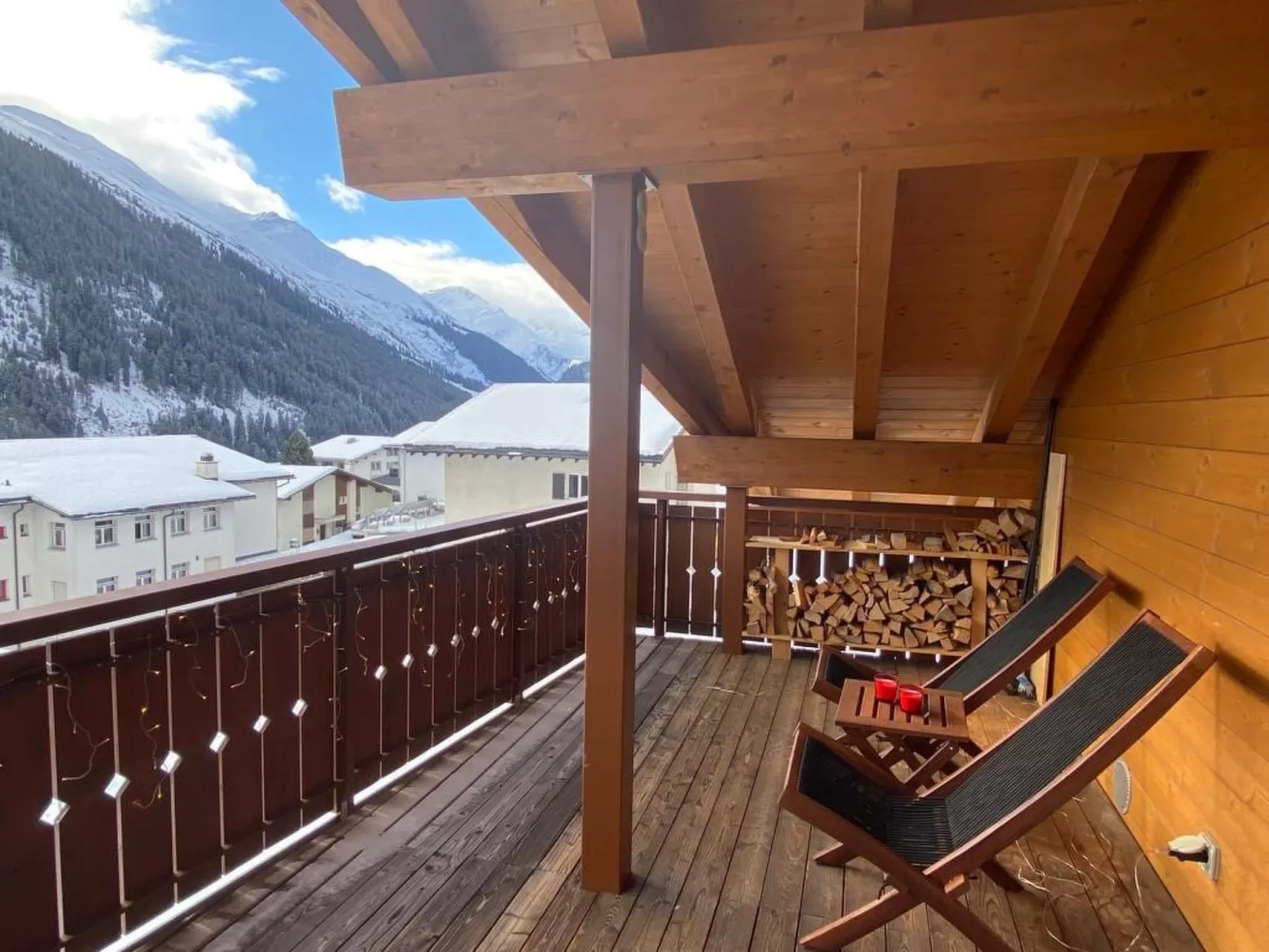 Haus Polishet, (Sedrun). - Draußen