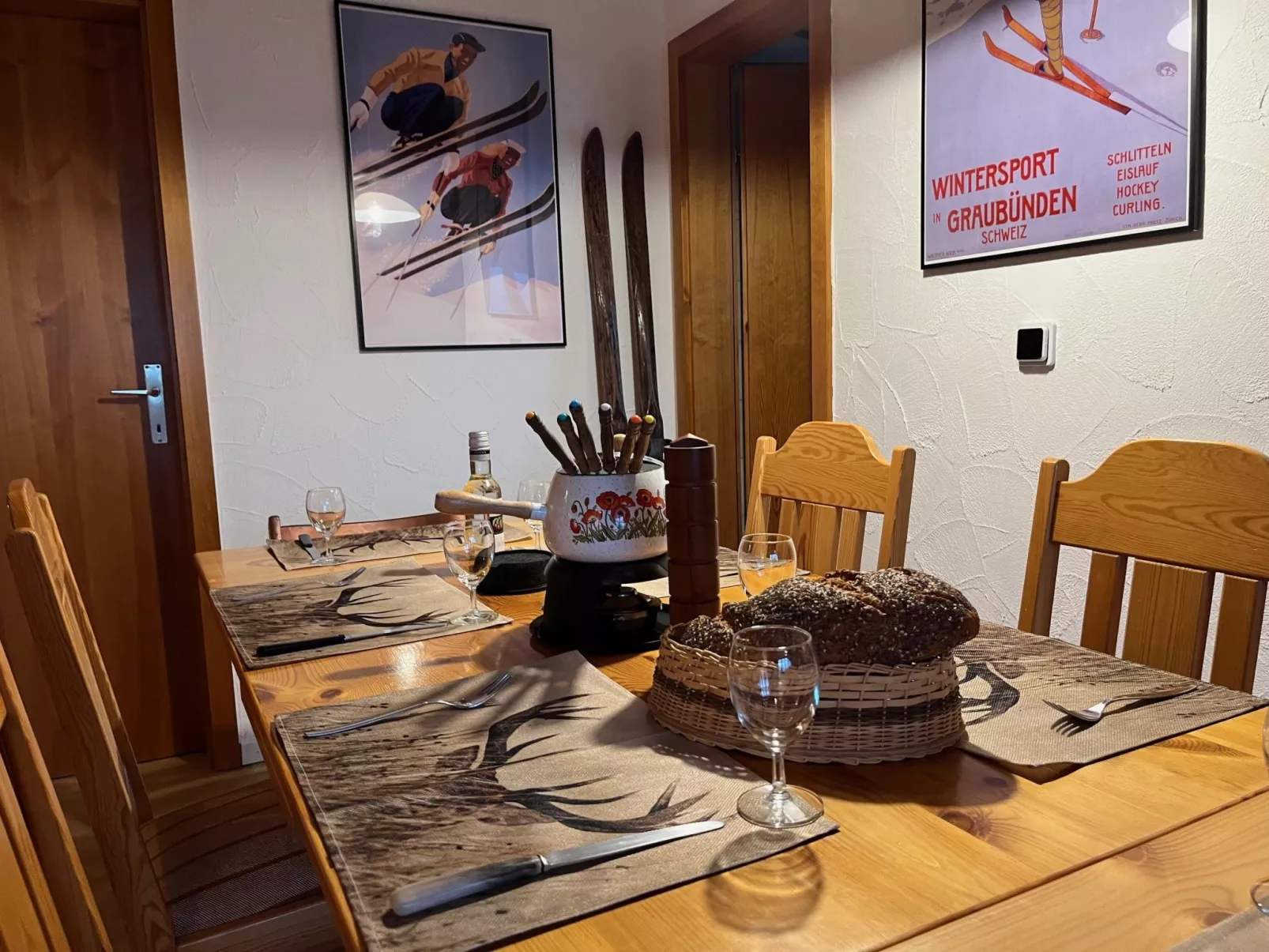Casa Tresch Sedrun, (Tavetsch). - Drinnen