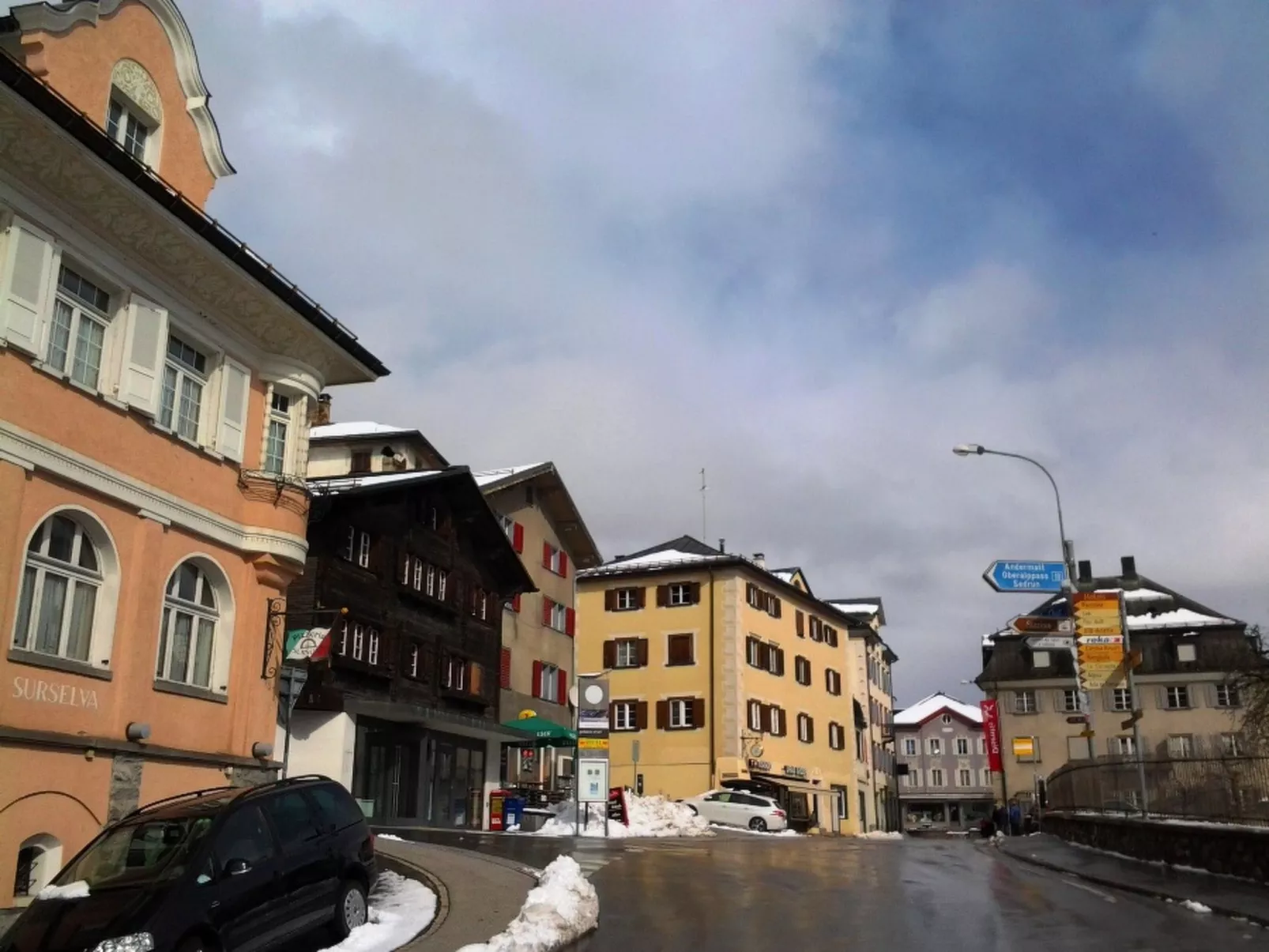 Chalet Scaletta de Castelberg, (Disentis/Mustér). - Draußen