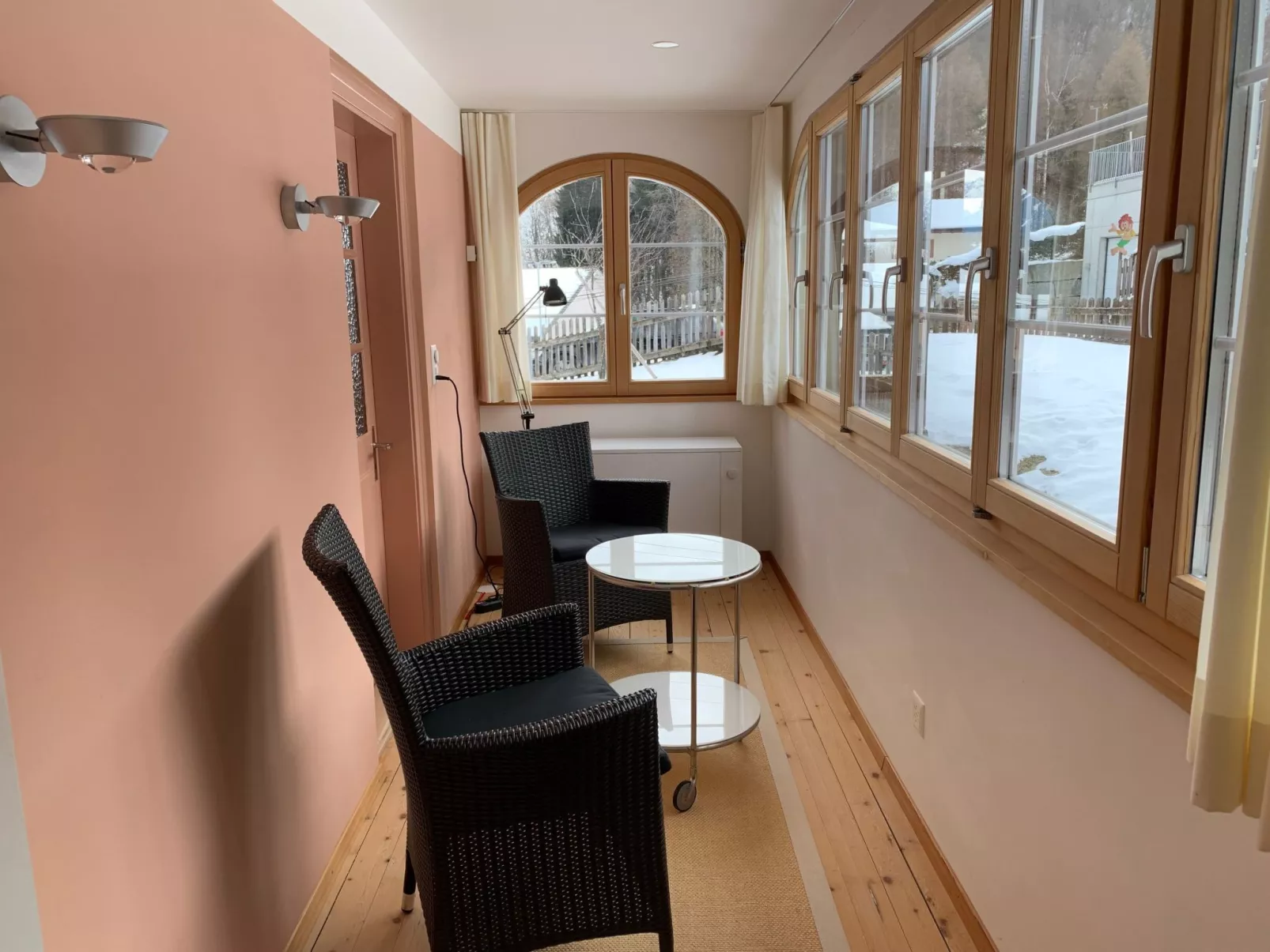 Charmantes Alpen-Appartement in Conters (Davos-Klosters/Parsenn). - Dedans