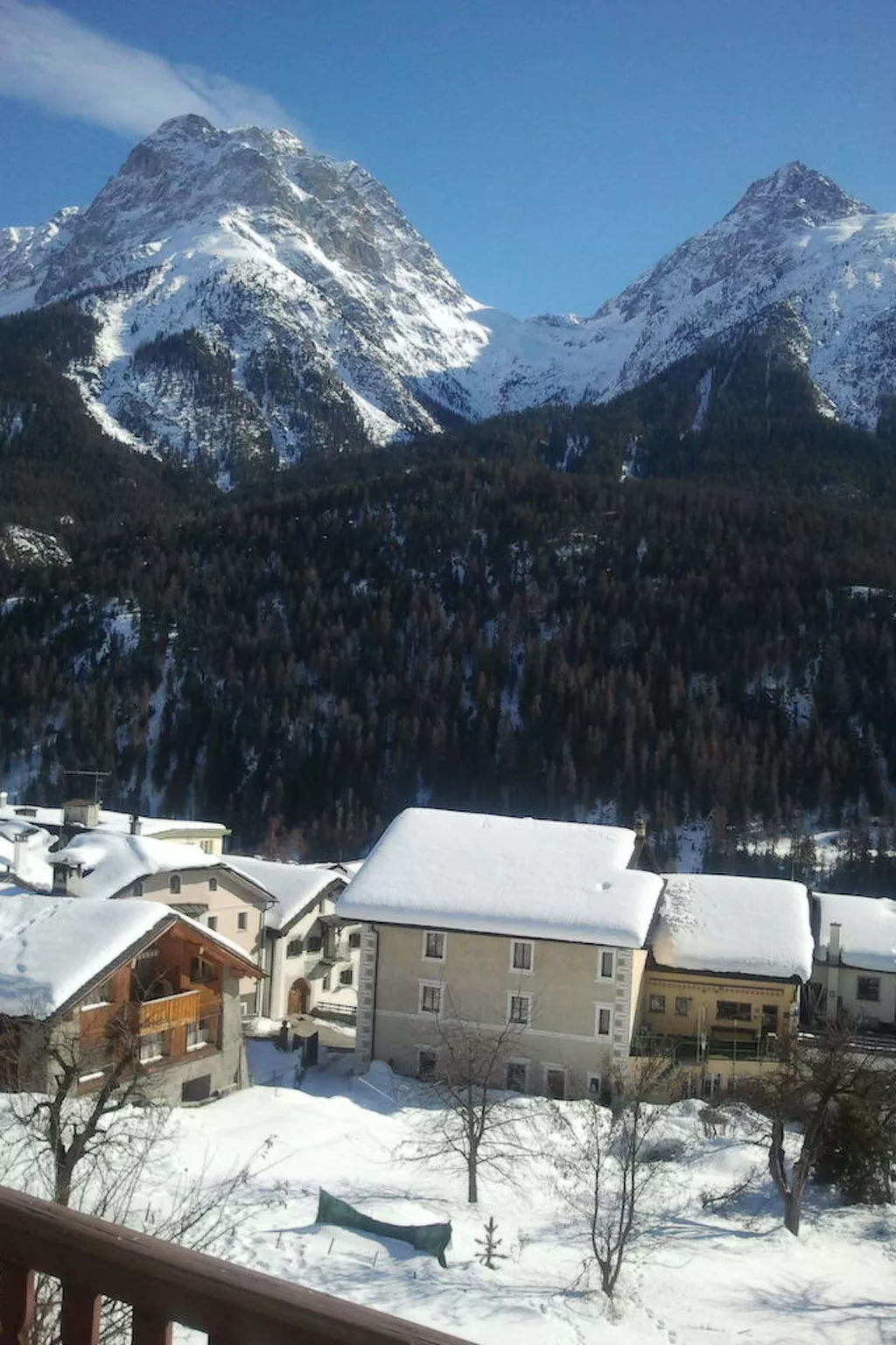 Chasa Allegra, (Scuol). - Draußen