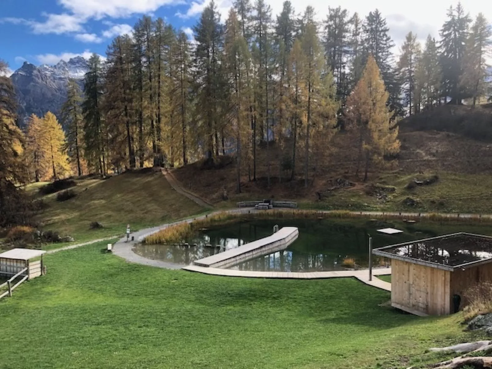 Chalchera, (Ftan). - Draußen
