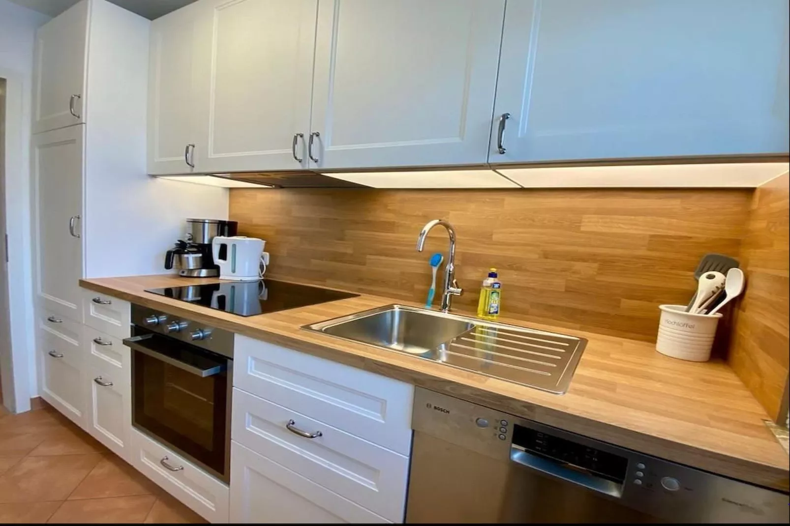 Ferienwohnung Kieferneck - Küche