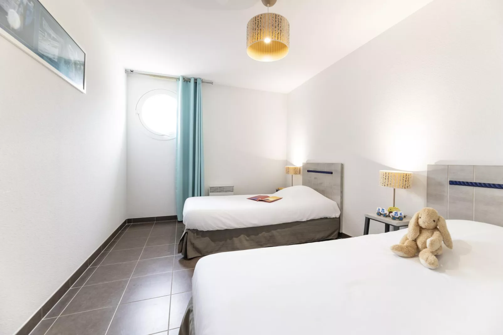 Les Carrelets 1 bedroom apt sleeps 4 without balcony OTA - Schlafzimmer