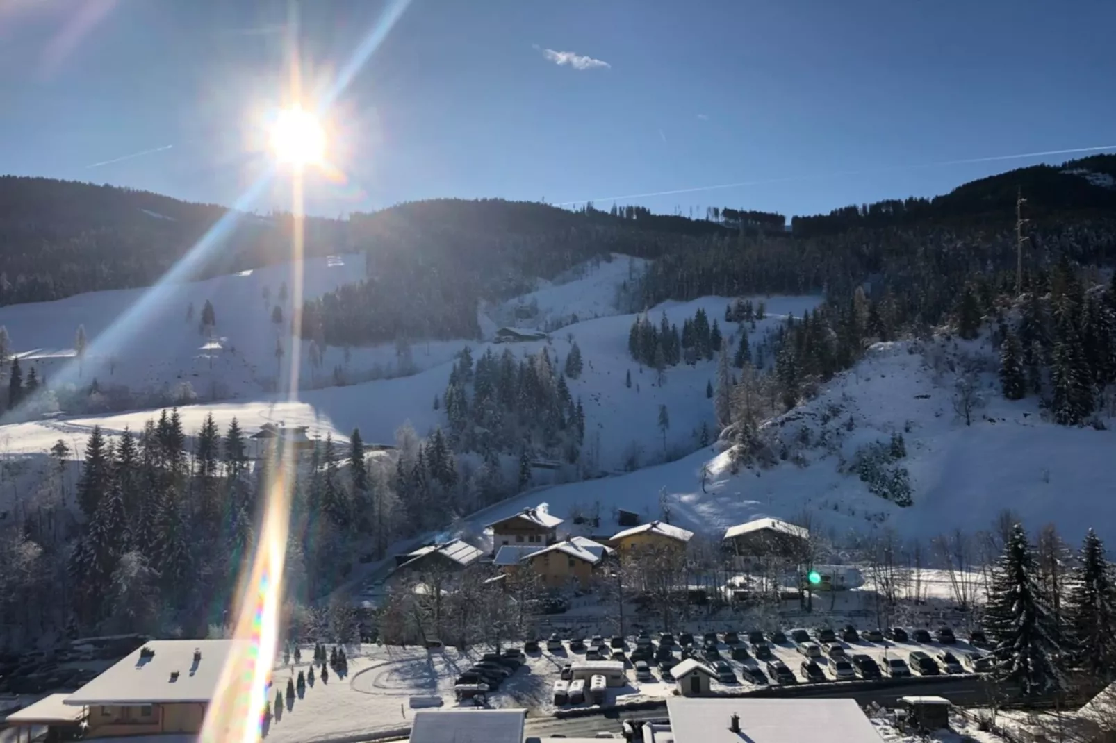 Chalet Henricus - Aussicht Winter