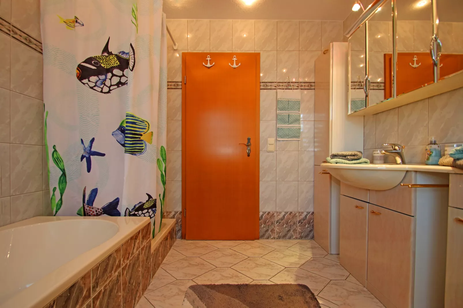 Schönes Ferienhaus in Alt Bukow Gaida - Bathroom