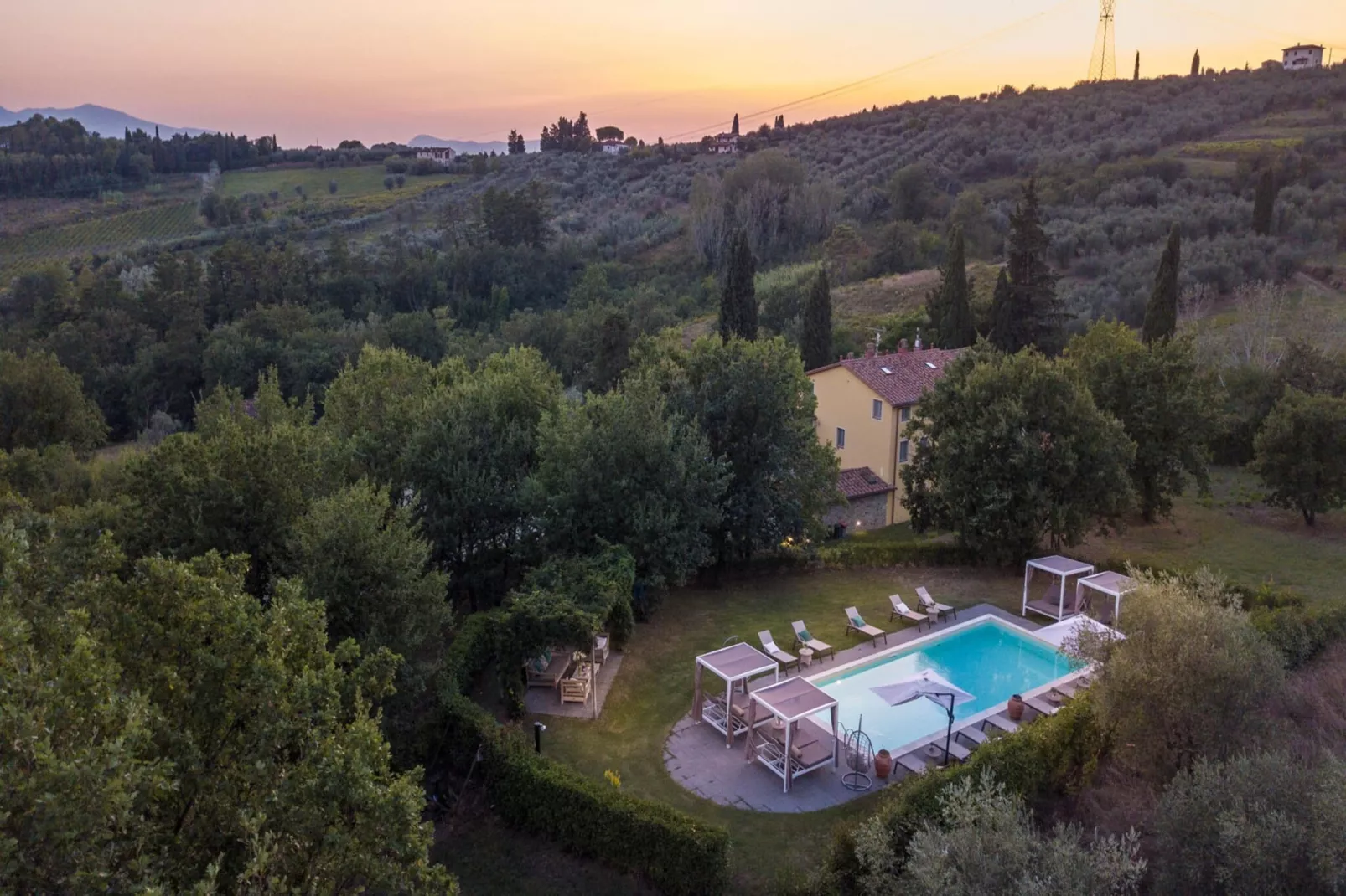 Casa San Gennaro at Borghetto Farmhouse - Außenbereich Sommer