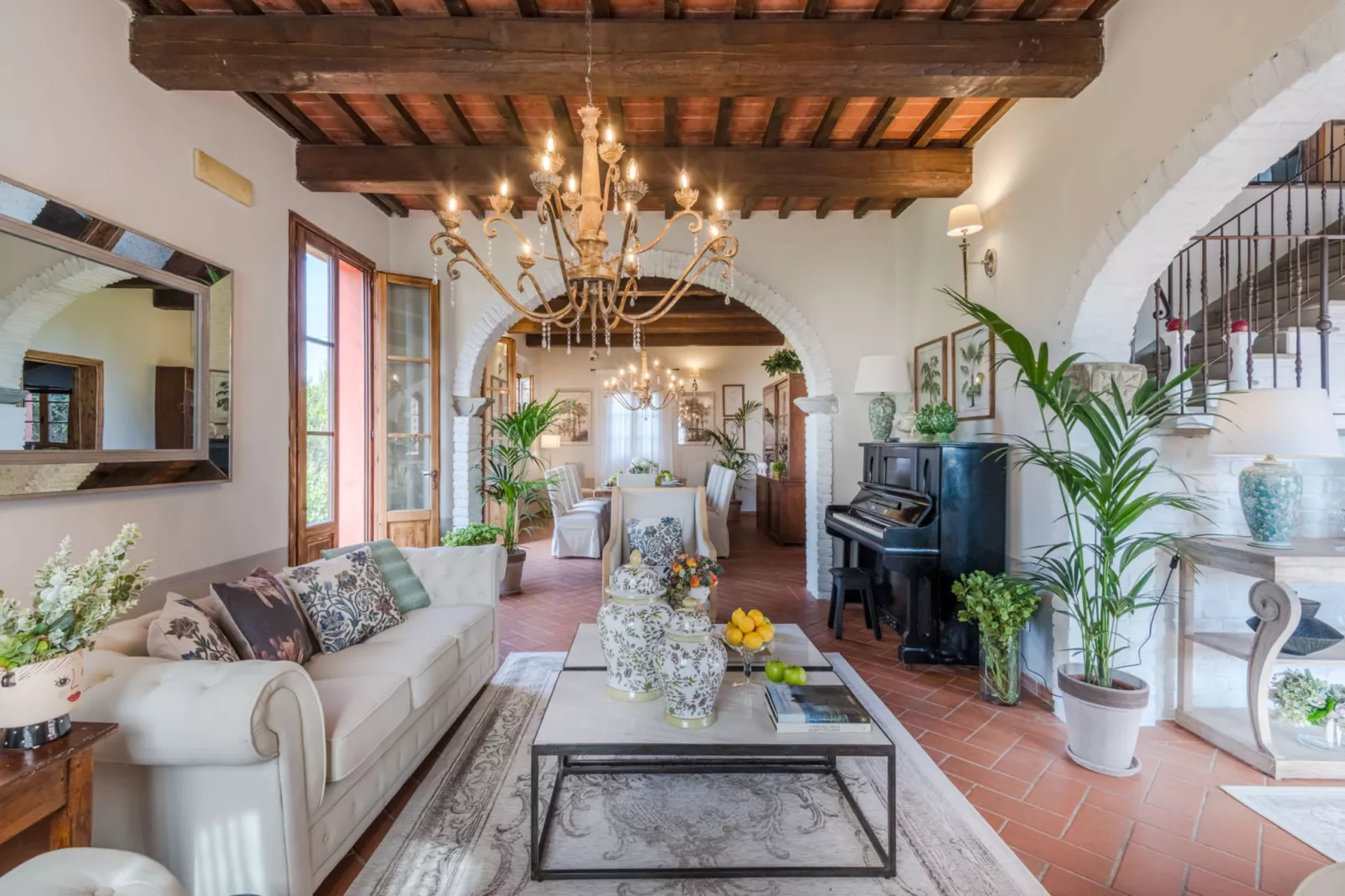 Villa San Miniato - Wohnzimmer