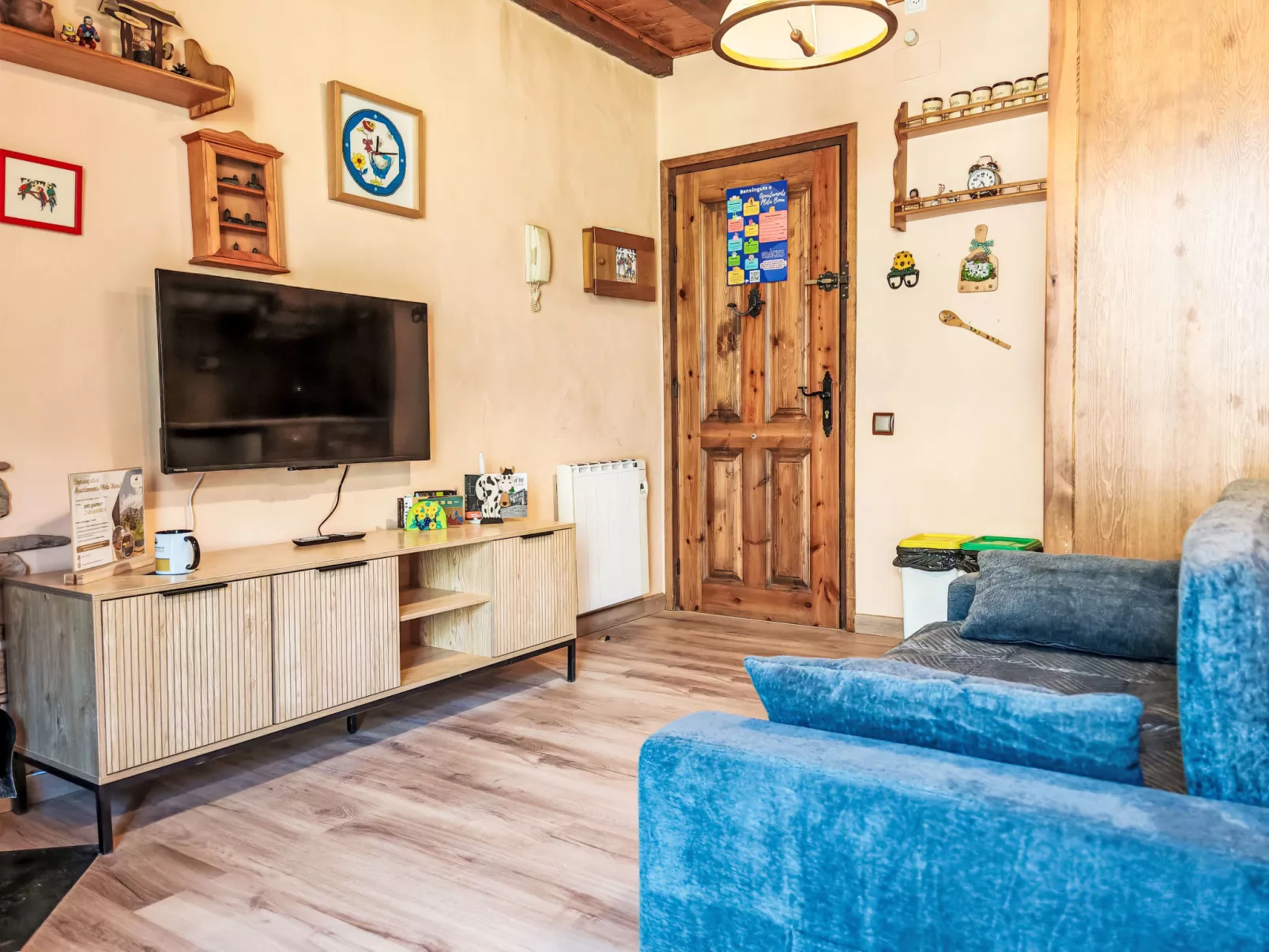 Studio mit Kamin Cosmos 3 Vall de Boí - Drinnen