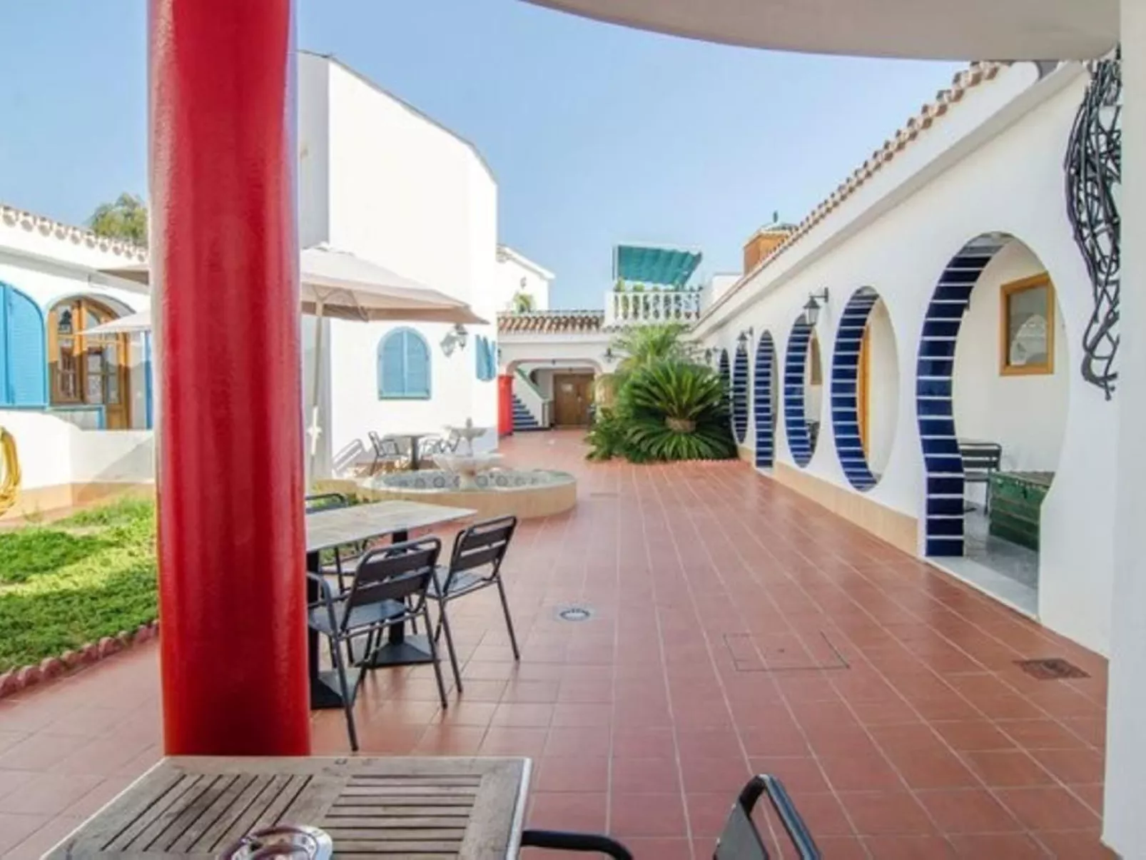 "Almería" mit Gemeinschaftspool in einem andalusischen "Cortijo" in Chilches - Draußen