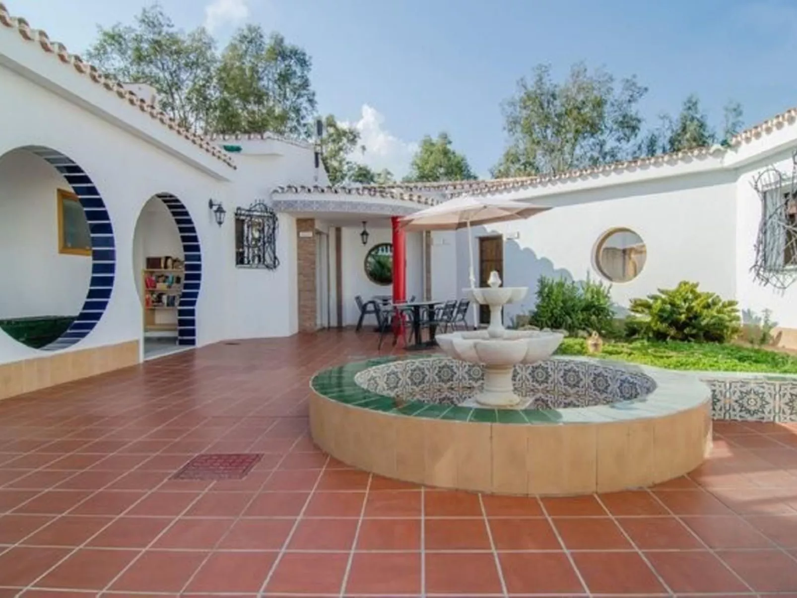 "Jaén" mit Gemeinschaftspool in einem andalusischen "Cortijo" in Chilches - Draußen