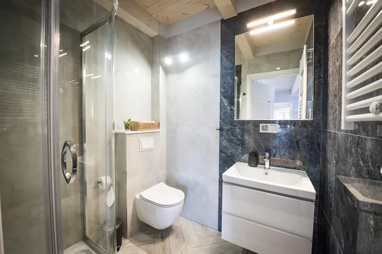 Domy wakacyjne 5-os FGH - Badezimmer