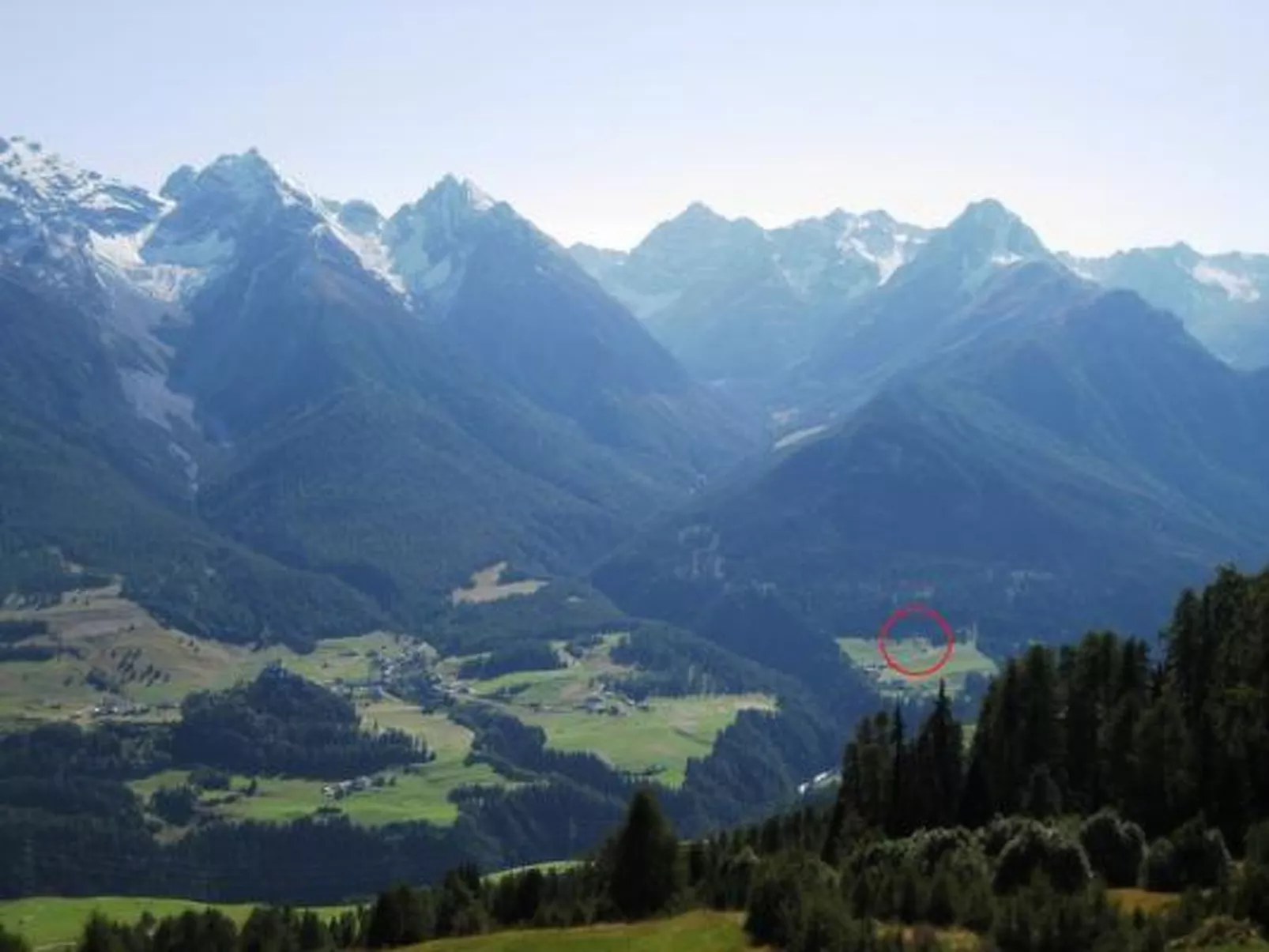 Forsthaus Falkenstein, (Tarasp). - Draußen