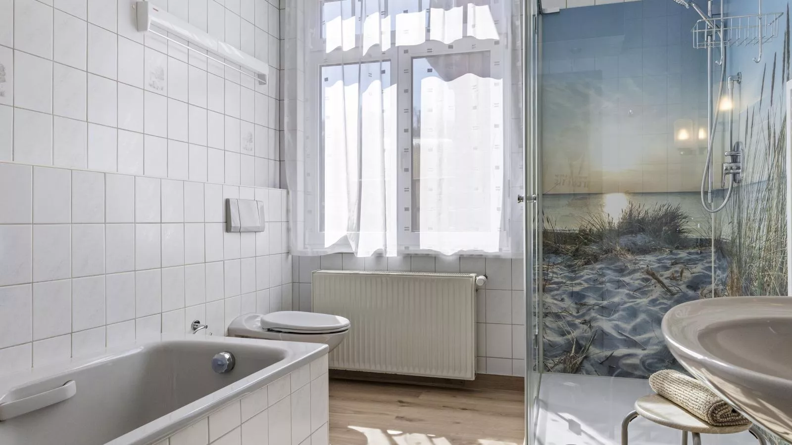 Villa Erika W7 Marianne mit Strandkorb - Salle de bain