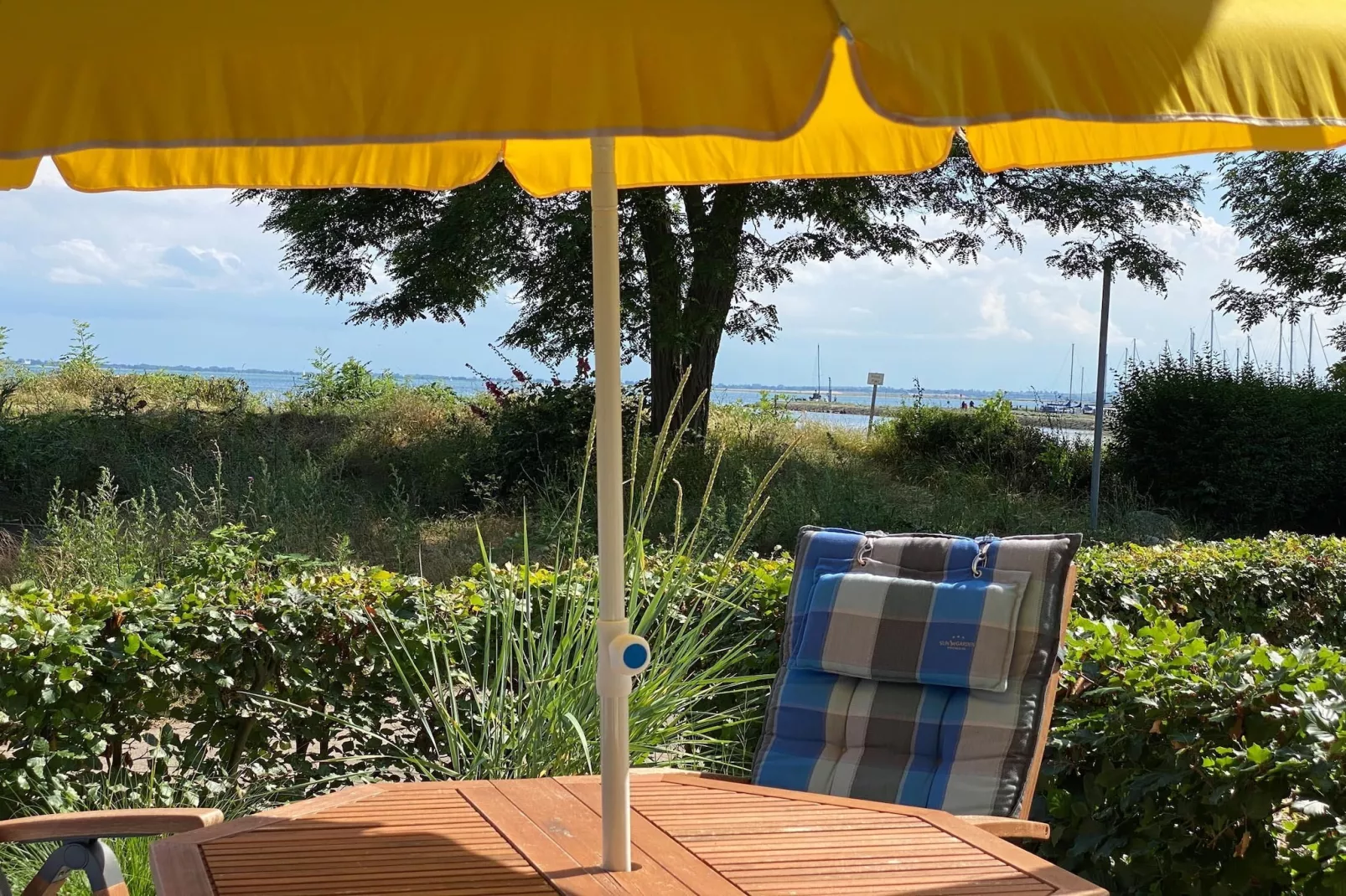 Ferienwohnung P2 - Am Meer - Terrasse