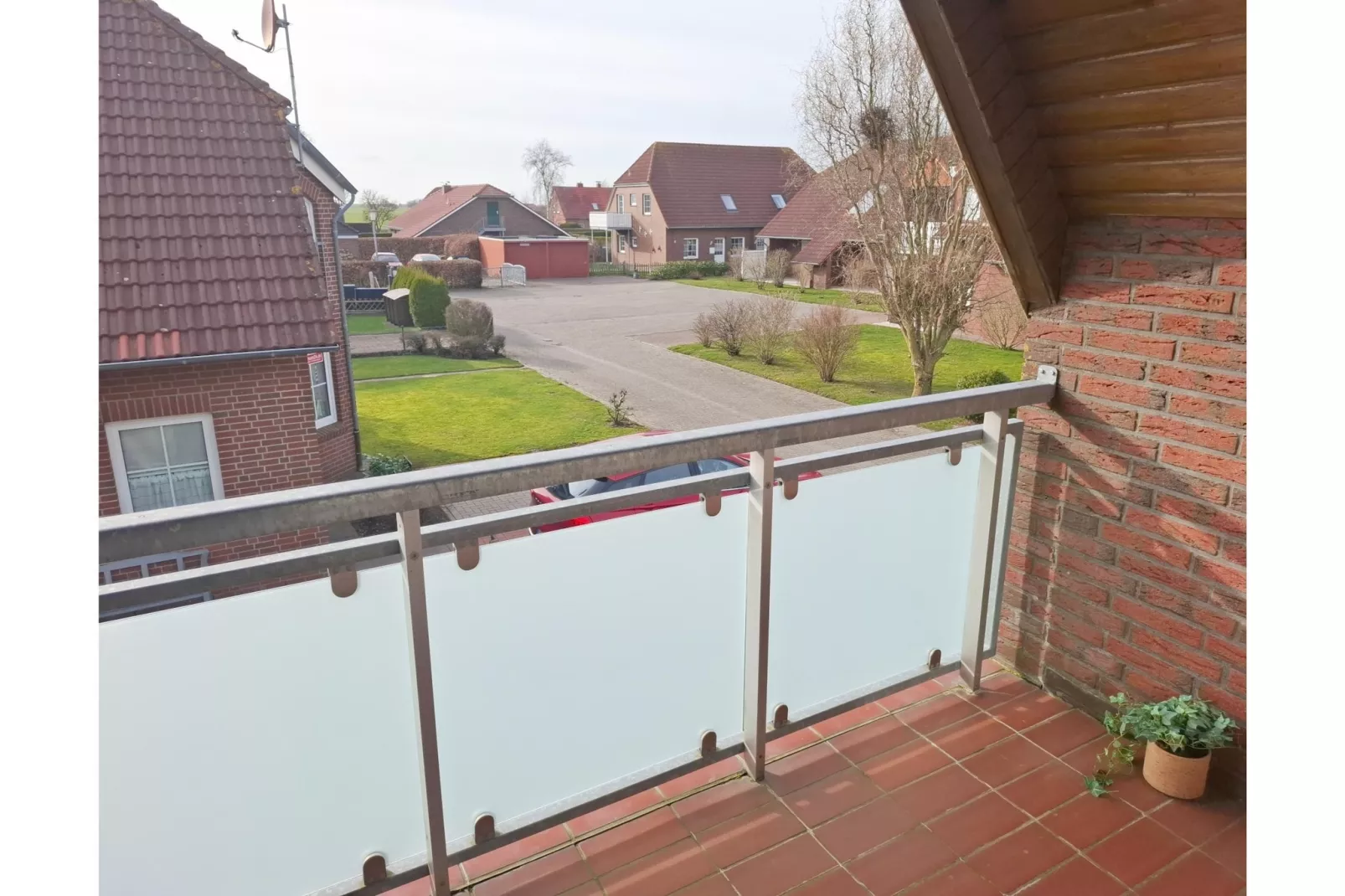 Ferienwohnung im Obergeschoss 18 - Terrasse / balcon