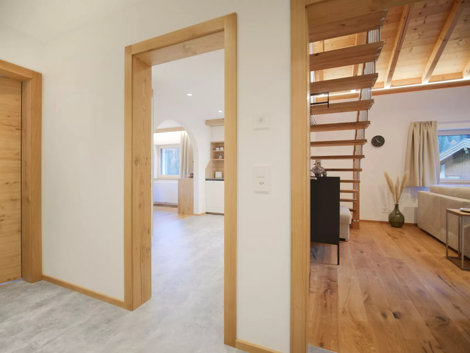 APARTMENT BERGWALDZAUBER – Haus zur Post, (Samnaun-Compatsch). - Inside