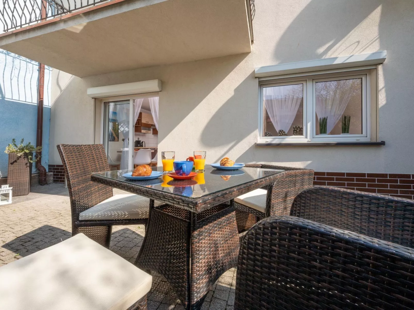 Wohnung in Darlowo mit Terrasse - Drinnen