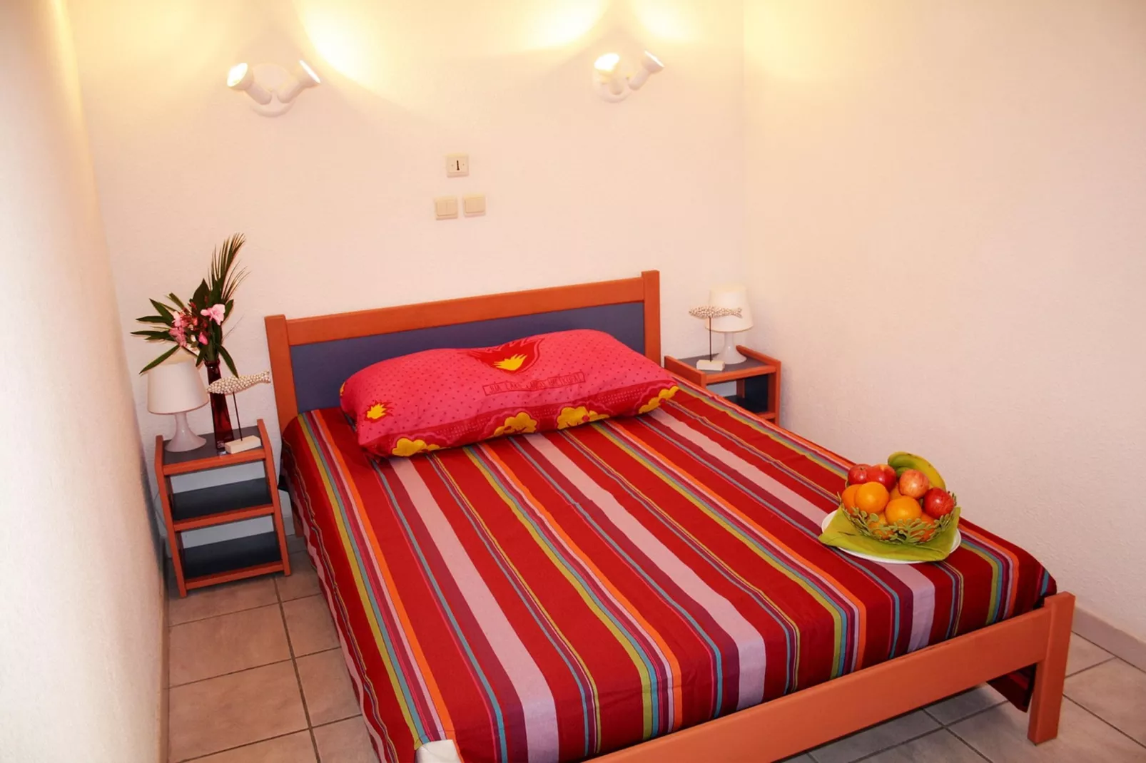Les Jardins de Neptune MAISONNETTE DUPLEX 4/6 pers CLIMATISÉE OTA - Bedroom