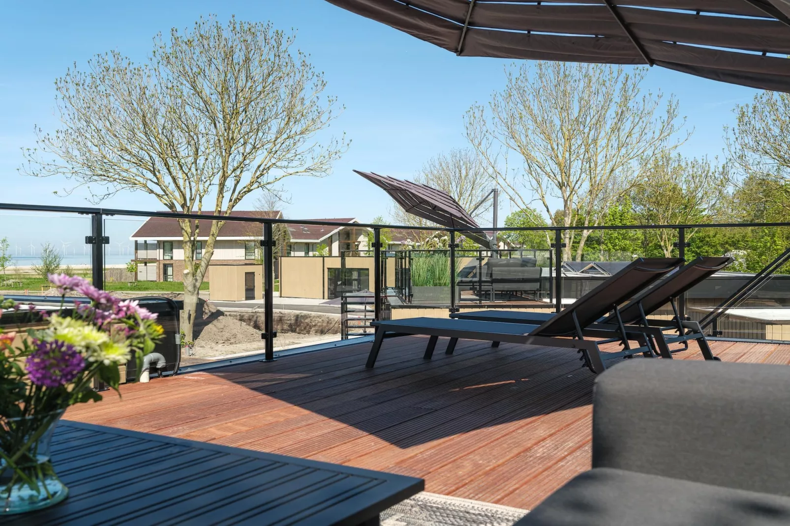 Villa L-Meerzicht | 6 pers. Roof terrace - Terrasse/Balkon