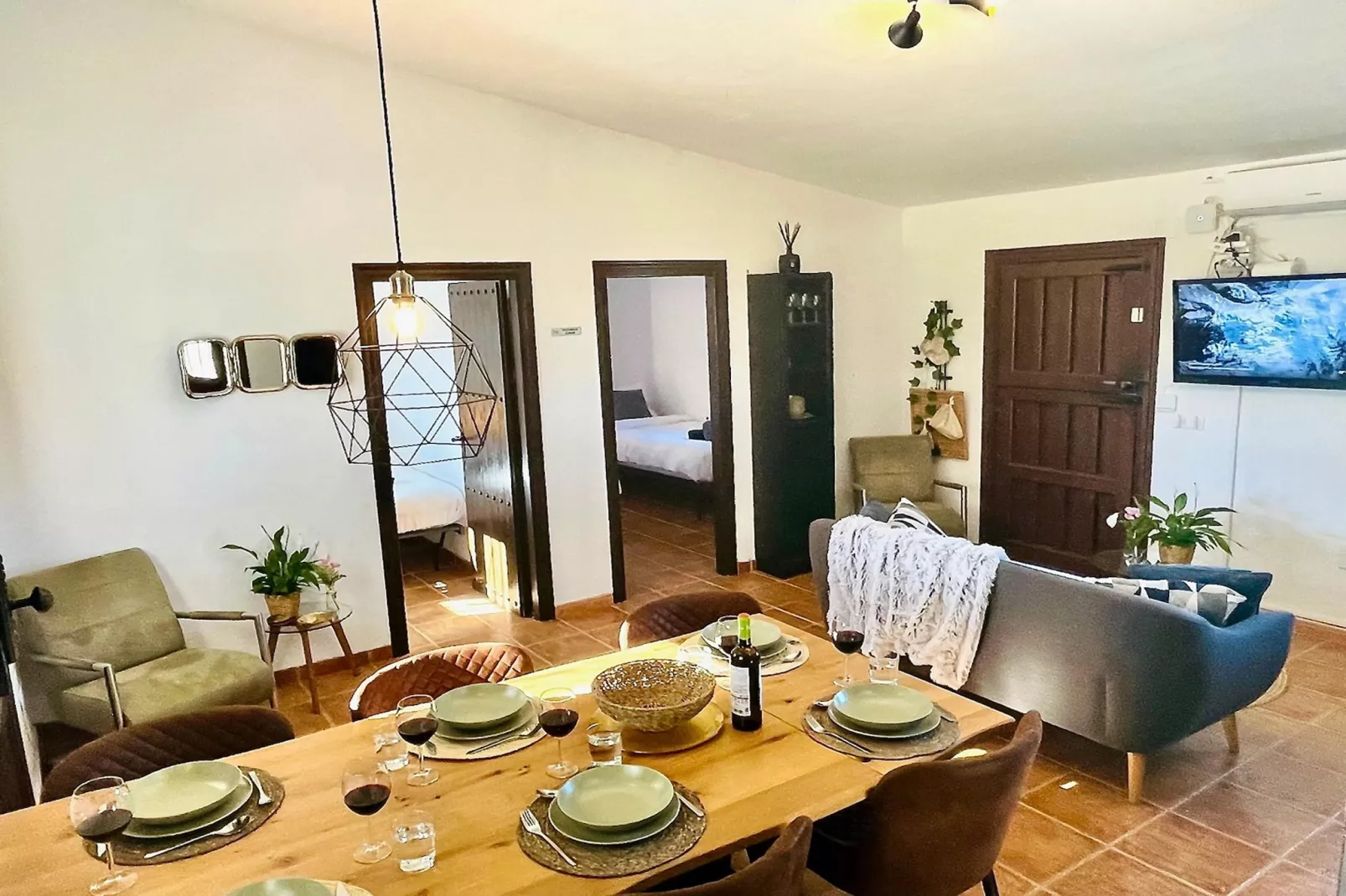 Villa Montes de Málaga - Wohnzimmer
