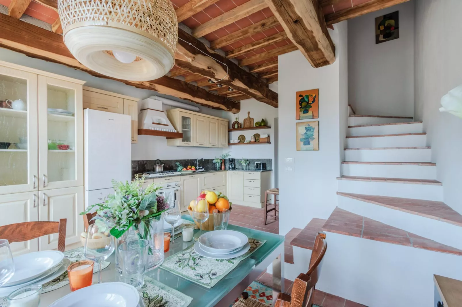 Casa Bellavista at Borghetto Farmhouse - Esszimmer