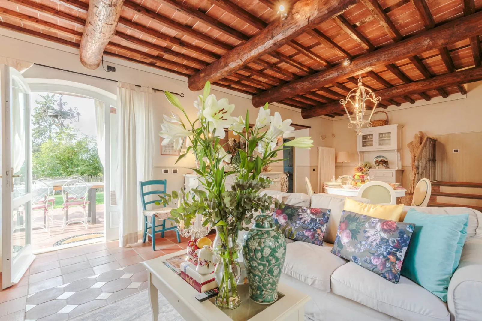 Rondini Farmhouse - Wohnzimmer