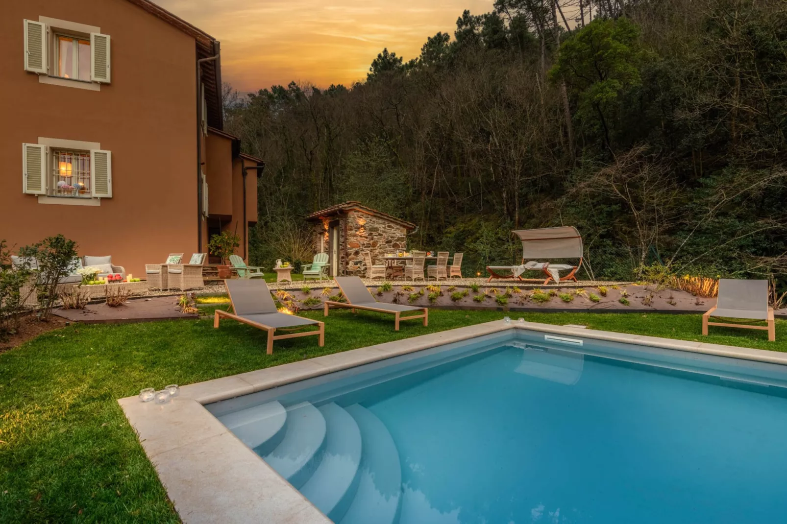 Molino Giusti Farmhouse - Schwimmbad