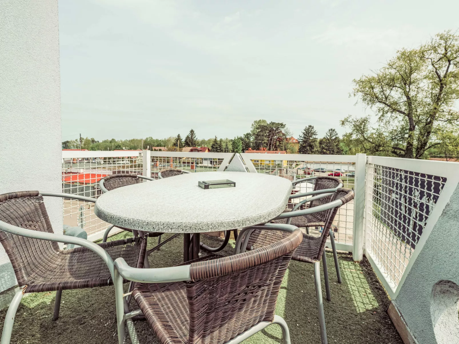 Caesar Apartment mit Terrasse, nahe dem Balaton - Draußen