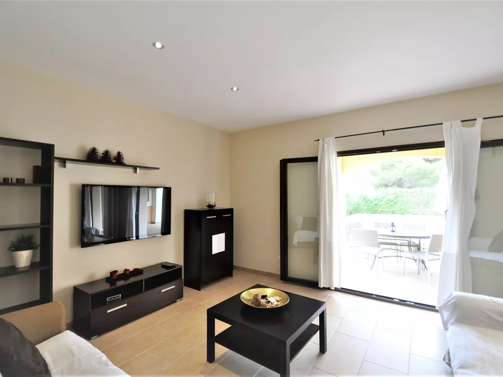 VILLA MONICA en barrio residencial de Cala Pi para 6 personas con piscina priva - Drinnen