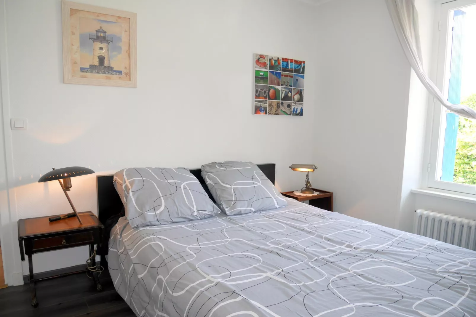 	Ferienhaus mit 180° Panorama Meerblick Lampaul-Plouarzel - Bedroom