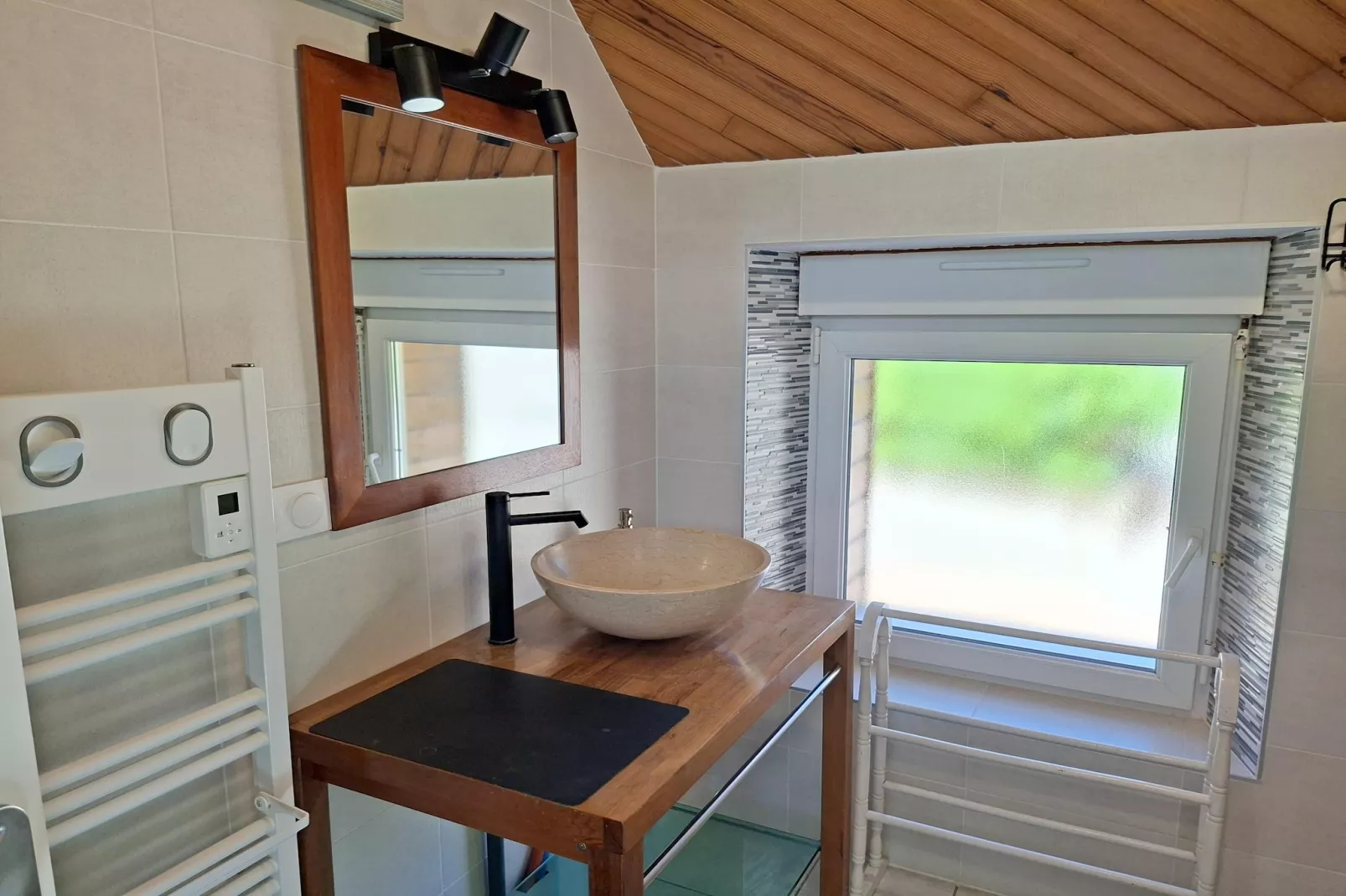 Bretonisches Steinhaus Landéda - Badezimmer