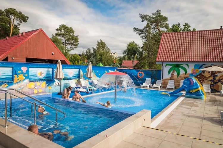 	Domy wakacyjne 6-os RÓŻA MALWA - Schwimmbad