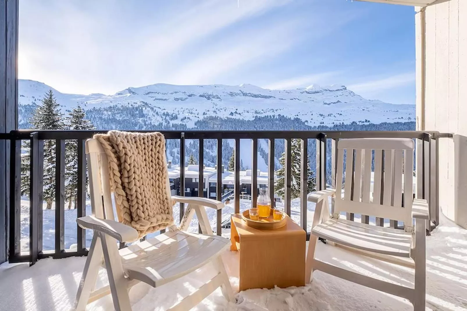 La Foret Apartment 6 people - 2 bedrooms - Balcony - South-facing - Terrasse / balcon