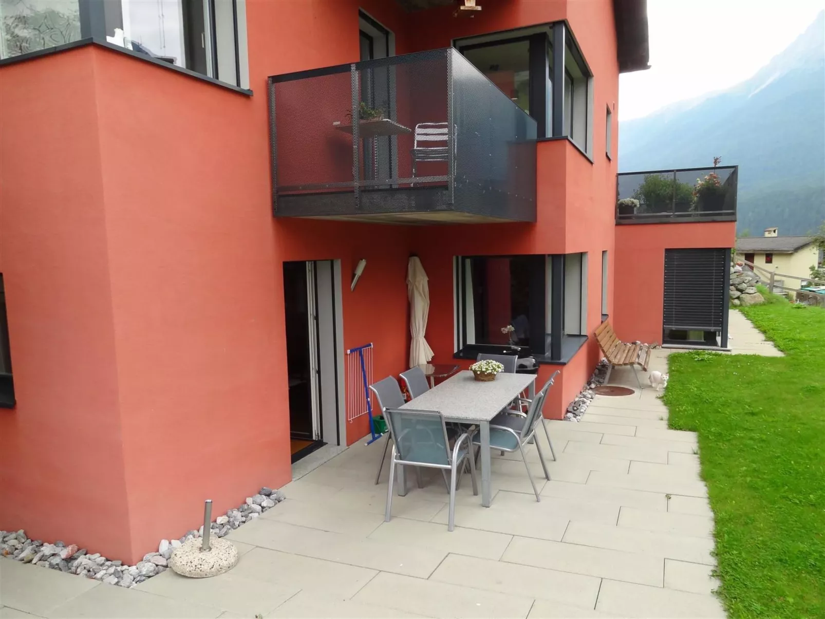 Chasa Felix, (Scuol). - Draußen