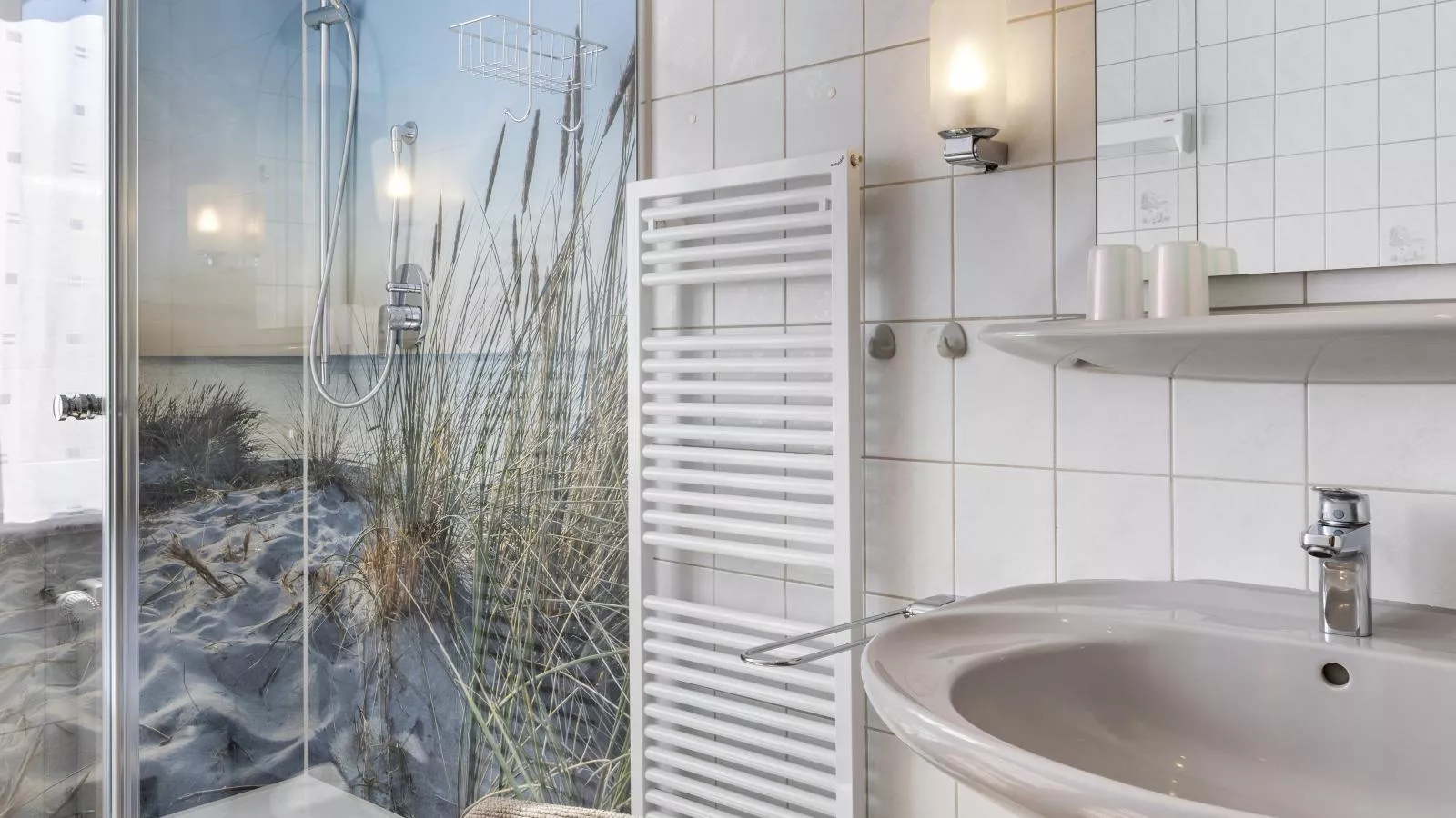 Villa Erika W7 Marianne mit Strandkorb - Salle de bain