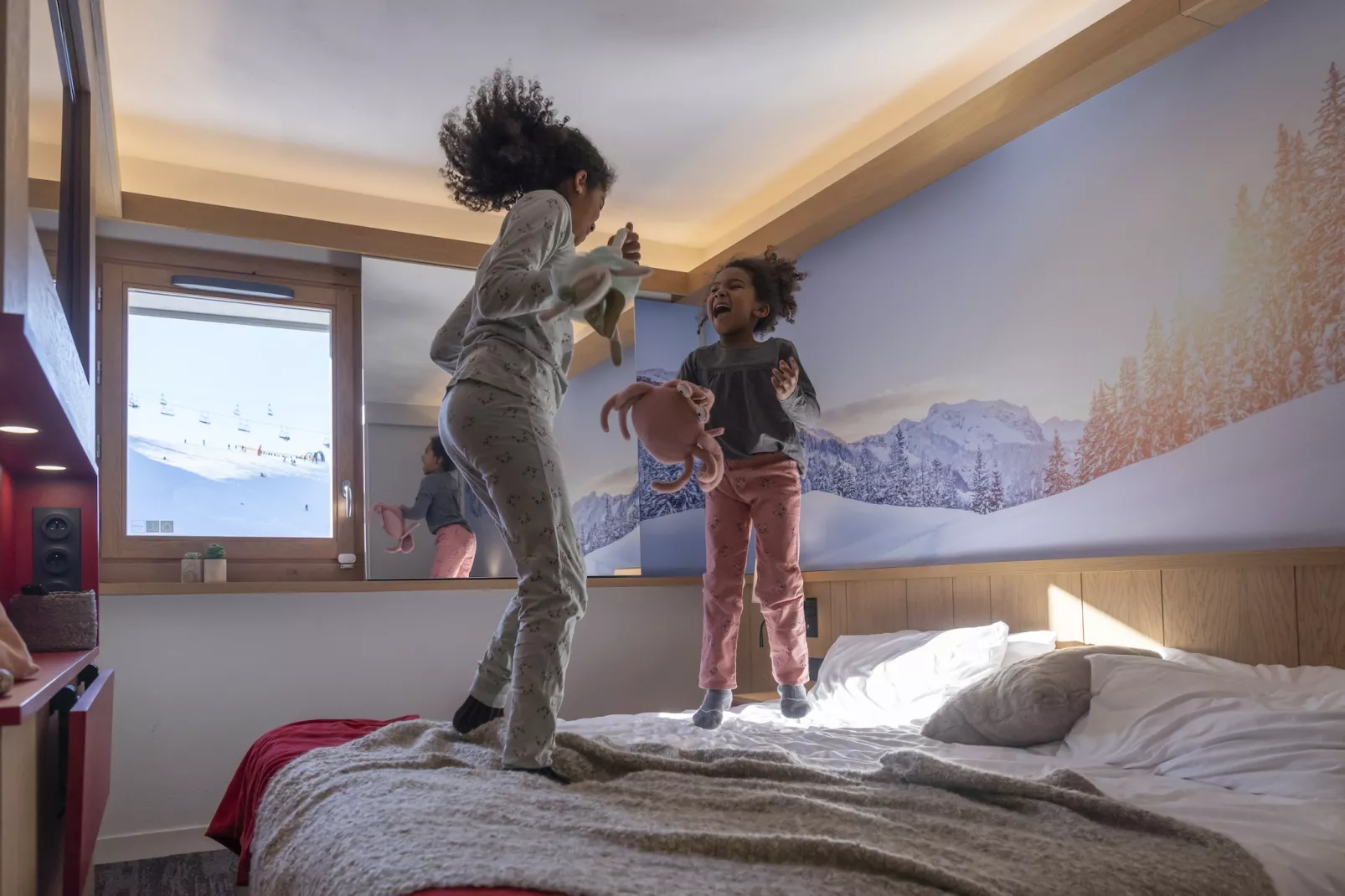 Village Club MMV Plagne 2000  Room for 3 people - Bedroom