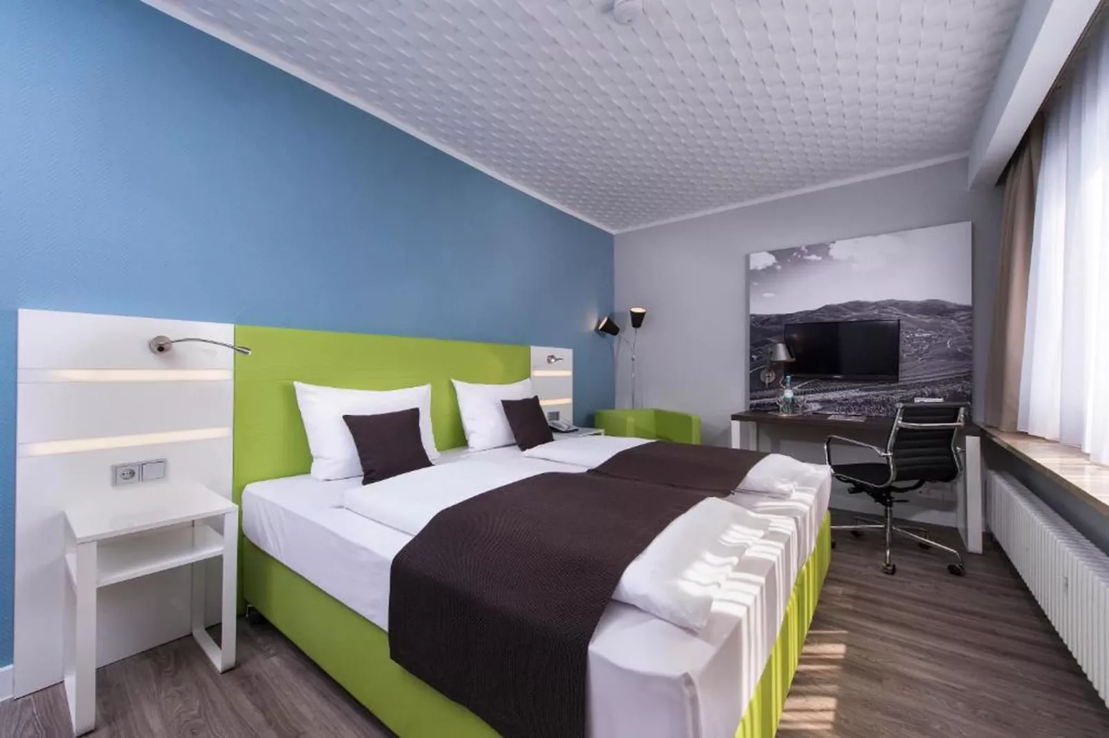 Offenburg City - Superior Twin Room - Schlafzimmer