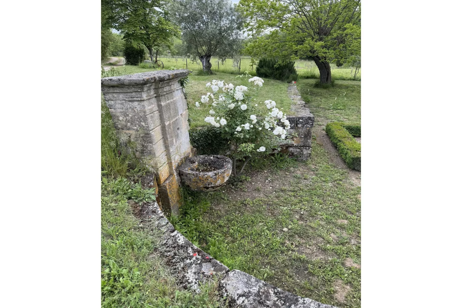 Luberon - Areas within 1km in summer