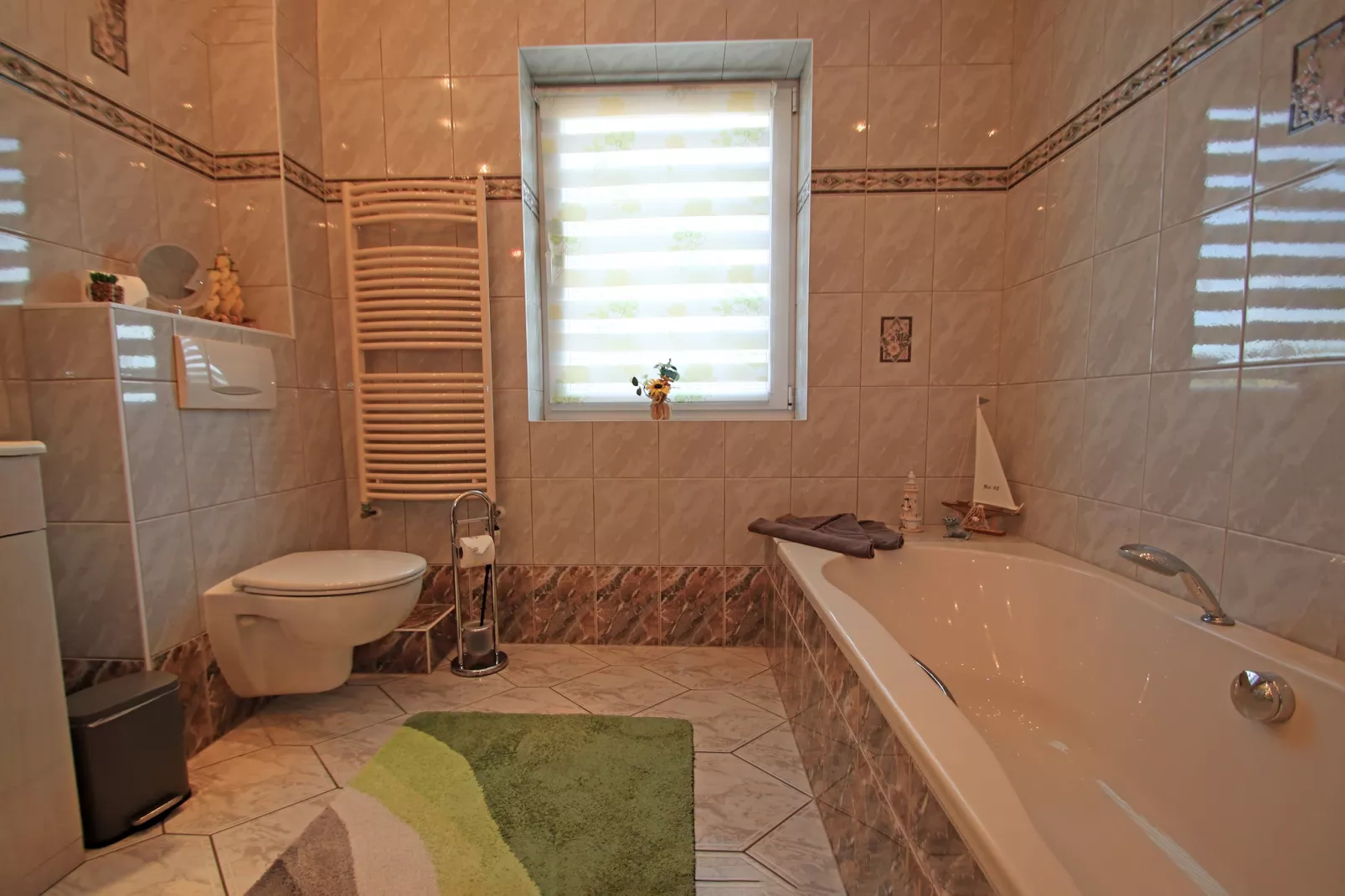 Schönes Ferienhaus in Alt Bukow Gaida - Bathroom