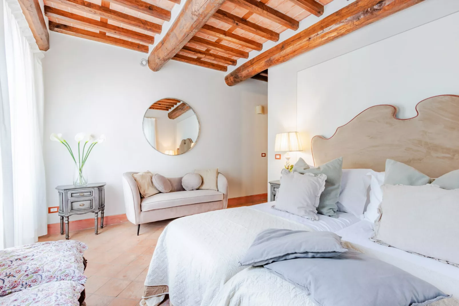 Jacopo Farmhouse Apartment in Wine Resort in Lucca - Bedroom