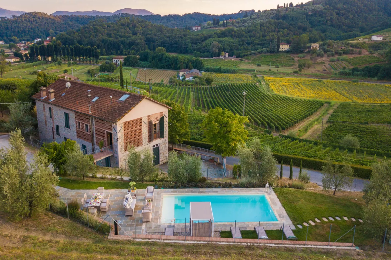 Valle del Sole Winery Farmhouse - Swimming pool