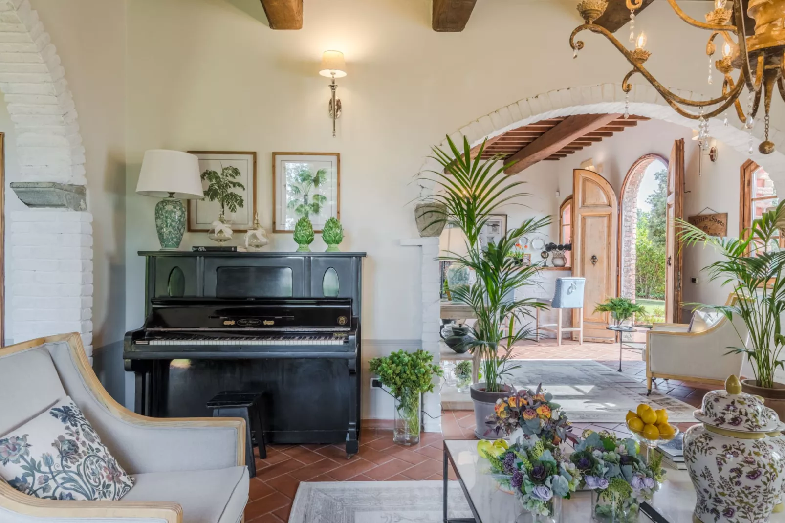 Villa San Miniato - Wohnzimmer