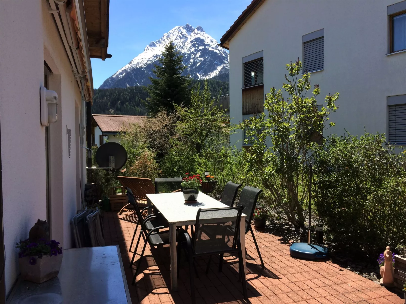 Ferienwohnungen Senda 495D, (Scuol). - Outside