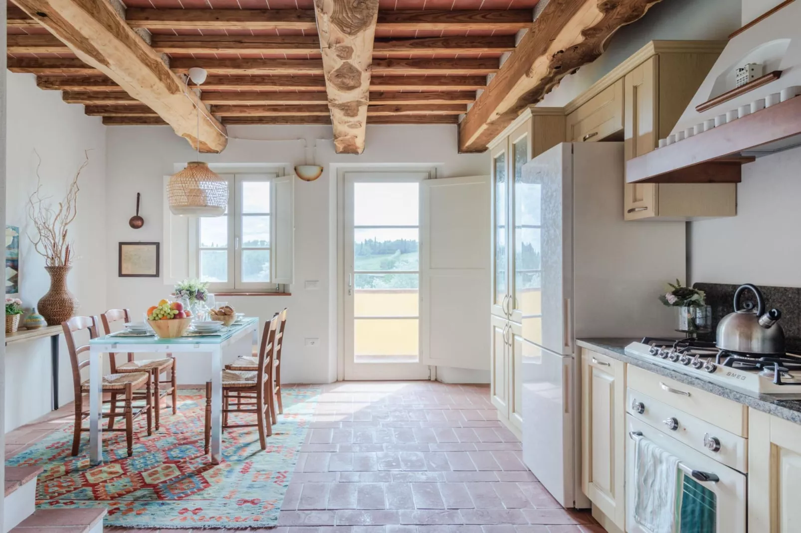 Casa Bellavista at Borghetto Farmhouse - Küche