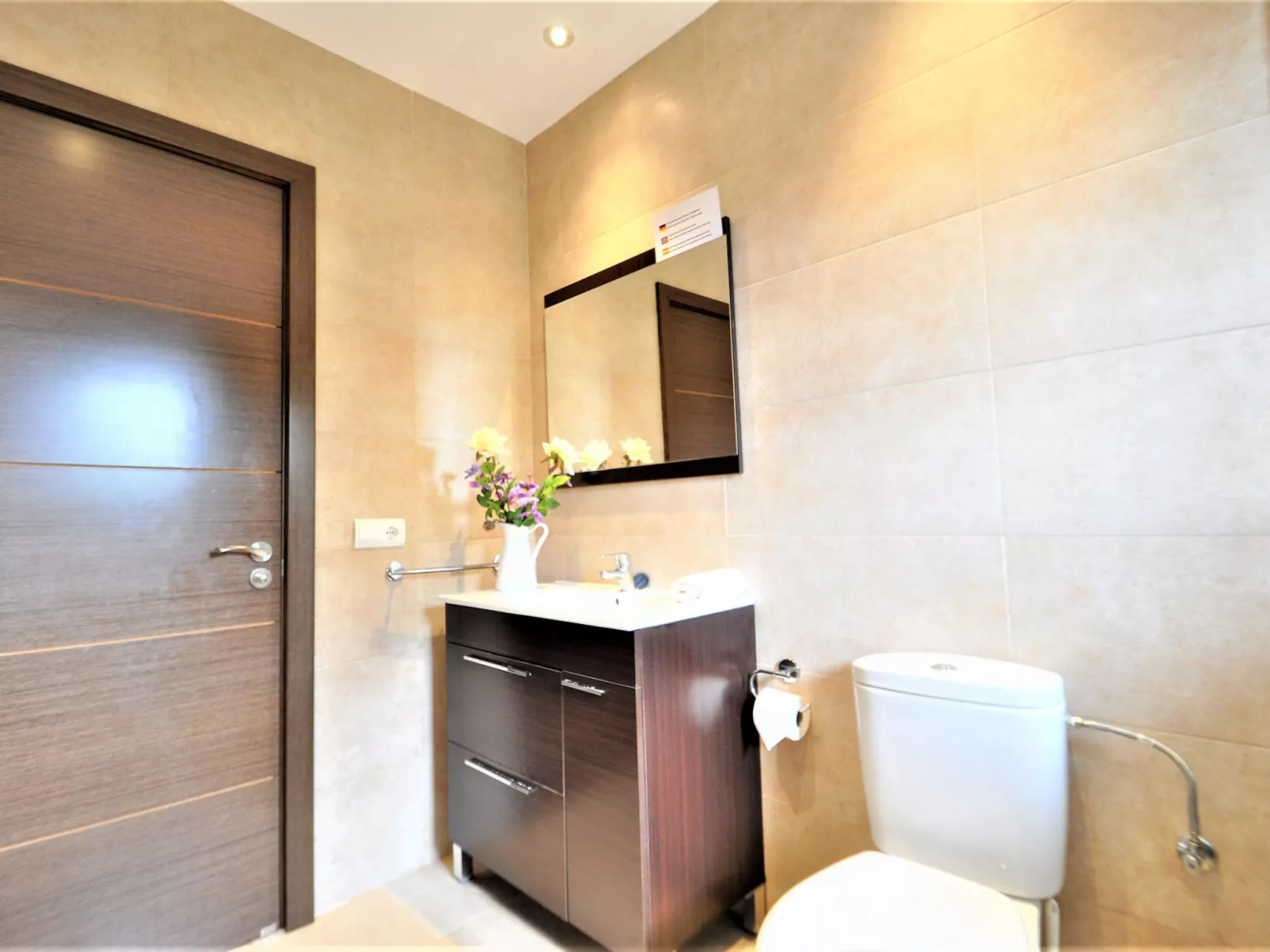 VILLA MONICA en barrio residencial de Cala Pi para 6 personas con piscina priva - Drinnen