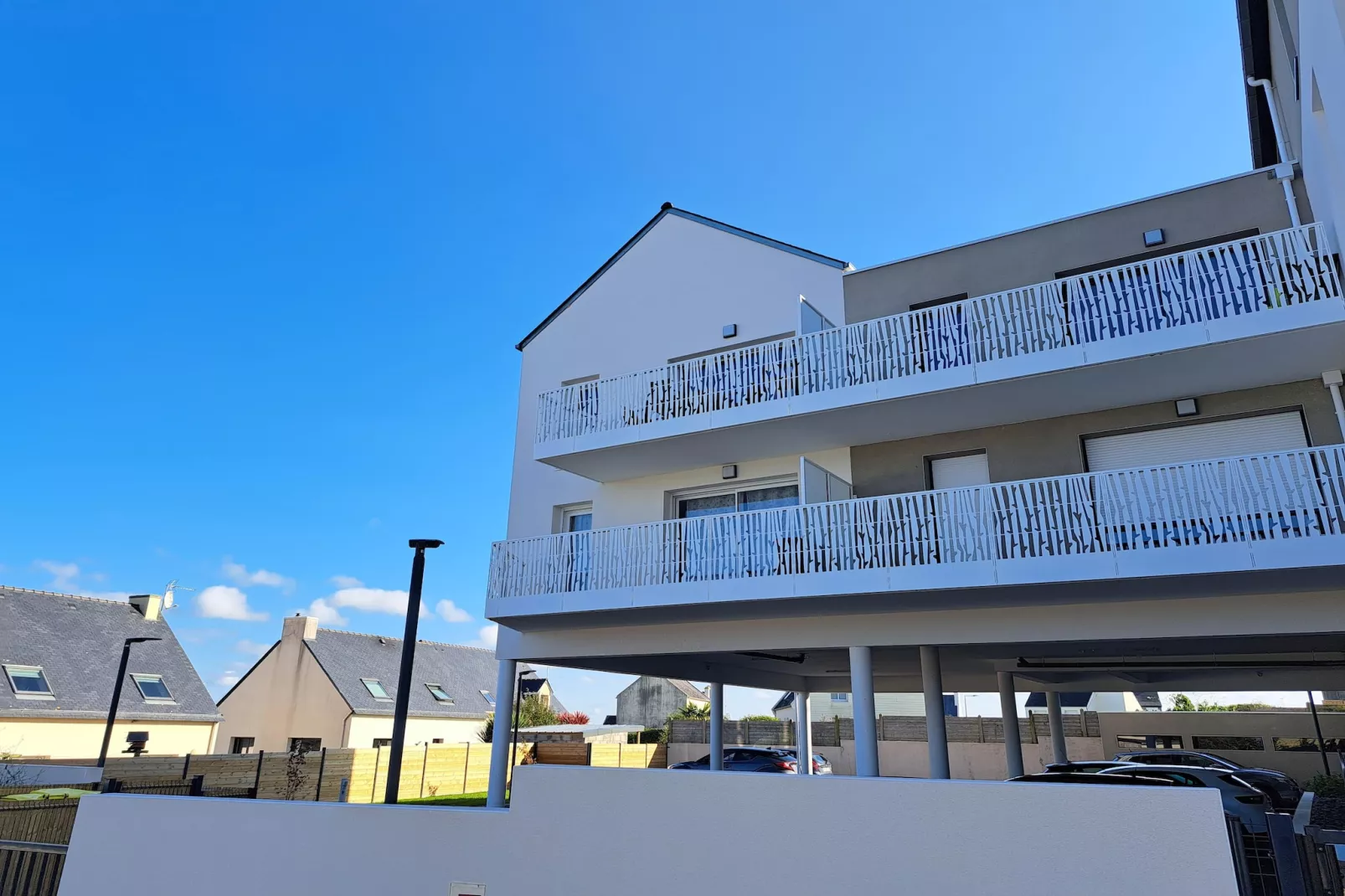 Ferienwohnung in Pouarzel - Außenbereich Sommer